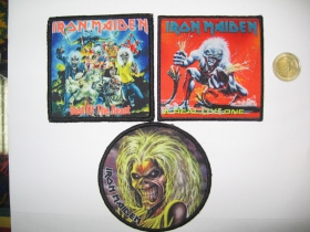 Iron Maiden ofsetová nášivka po krajoch obšívaná  cca. 9x9cm  cena za 1ks!!!